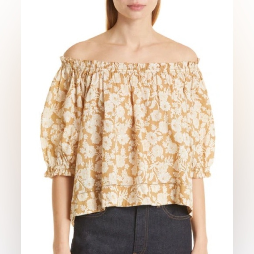 The Great Inc. Off Shoulder Shirt
